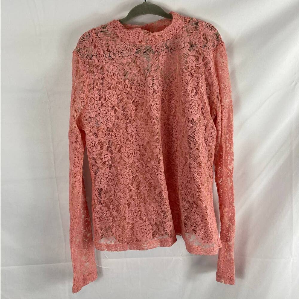 Love Fire Girl's Lace Long Sleeve top Size medium